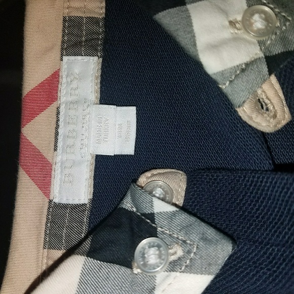 Burberry Other - 👌🏾Burberry shirt unisex sz 18mo navy